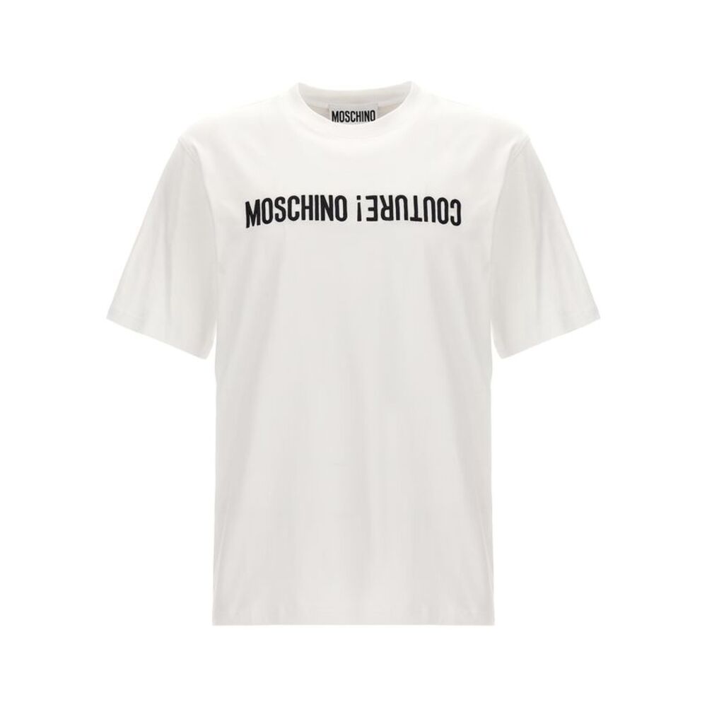 Moschino Bicolor Cotton Men's T-Shirt